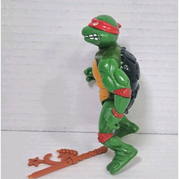 Raphael HARD HEAD Teenage Mutant Ninja Turtles TMNT 1988 Playmates Vtg Raph - Picture 4 of 5